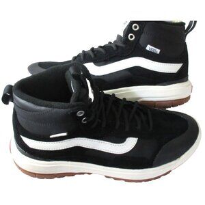 Vans Women's UltraRange Exo Hi MTE All Weather Boots Black White Size 8.5 NWT
